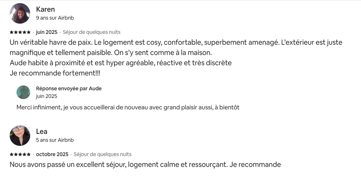 Avis Airbnb Karen et Lea